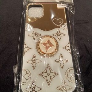 iPhone Pro Max cell phone case with ring stand